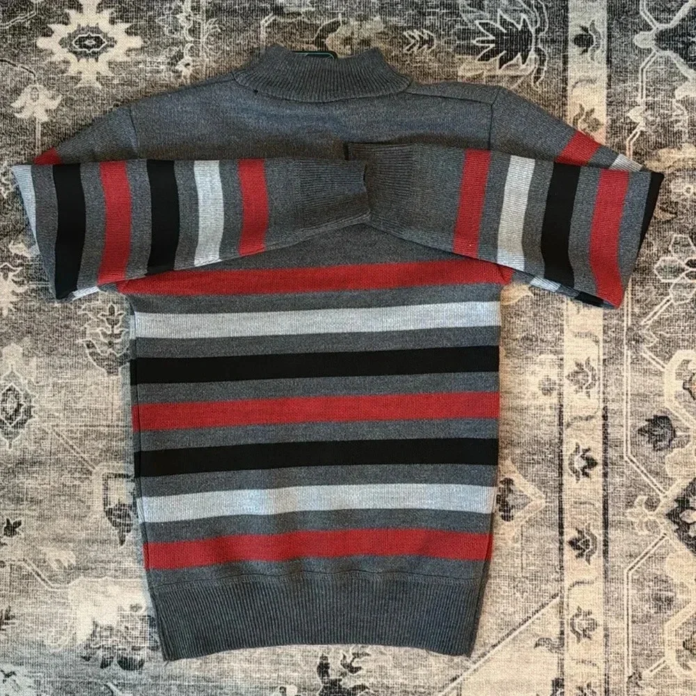 NWT Boys 1/4 Zip Sweater Pullover Size 5